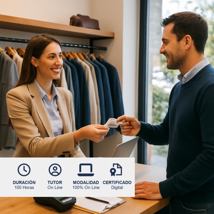 Curso de Atención al Cliente y Técnicas de Venta