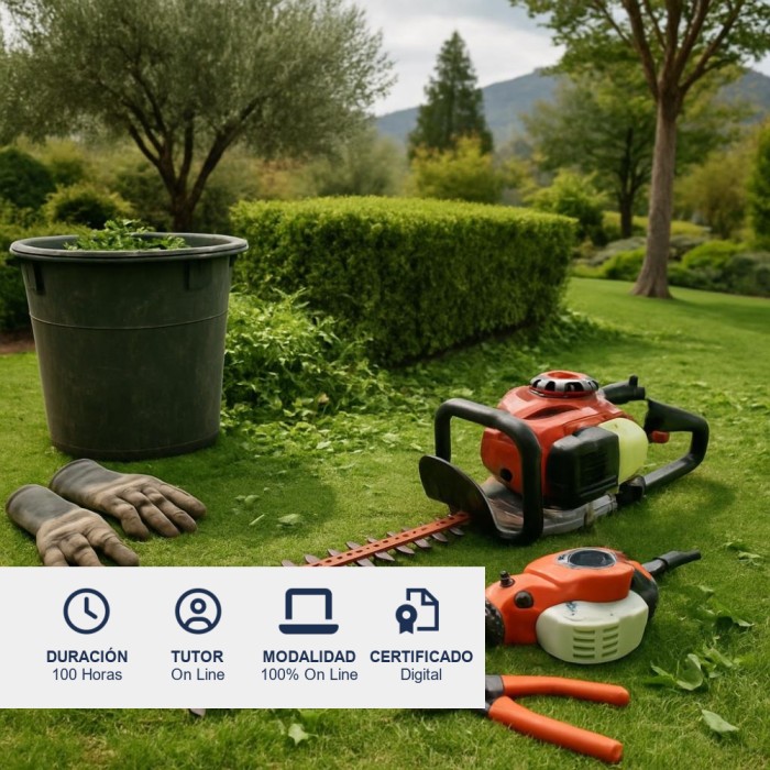 Curso de Jardinería y Mantención de Áreas Verdes